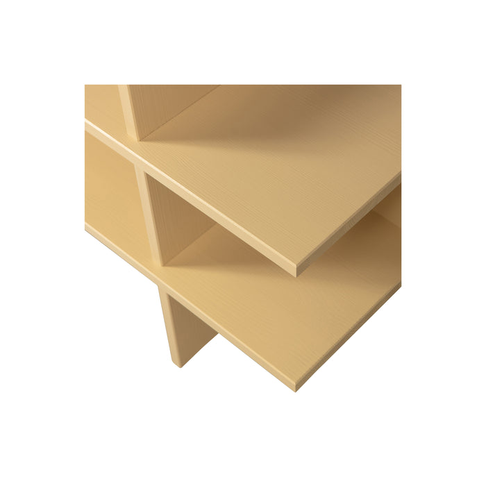 WOOOD Jana Bijzettafel - Grenen - Stro - 70x180x35