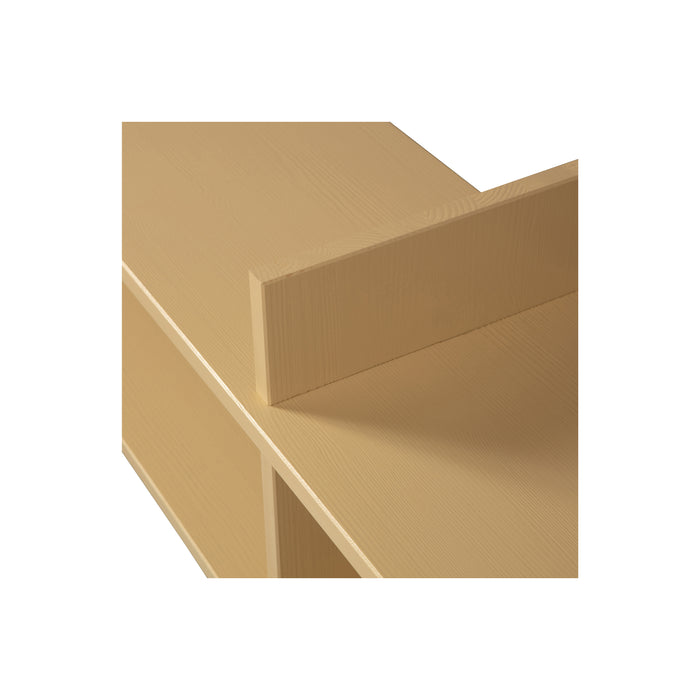 WOOOD Jana Bijzettafel - Grenen - Stro - 70x180x35