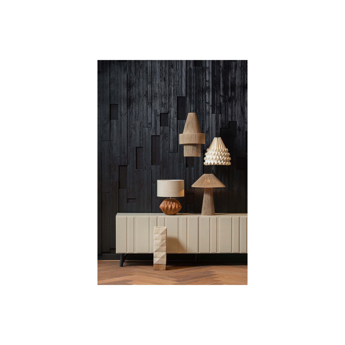 WOOOD Hanglamp Bobbi - Papier - Naturel - 27x26x26