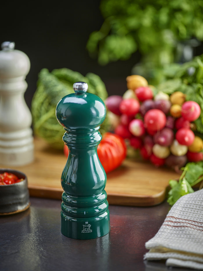 Peugeot ParisRama zoutmolen 18 cm - bosgroen - hout - u-select