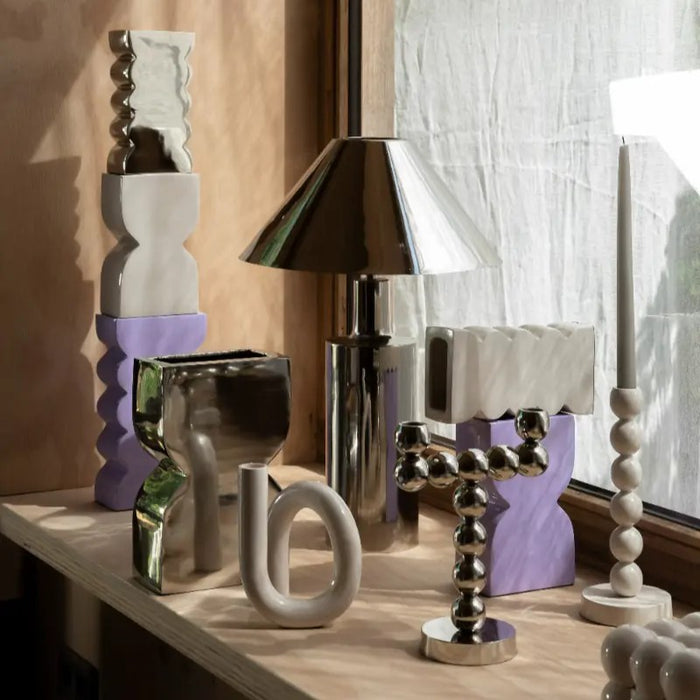 Zuiver Bubbles Kandelaar - Shiny Beige