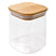 Clayre & Eef Voorraadpot 8x8x10 cm Transparant Glas
