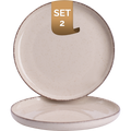 Palmer Bord Antigo 19 cm Crème Porselein 2 stuks
