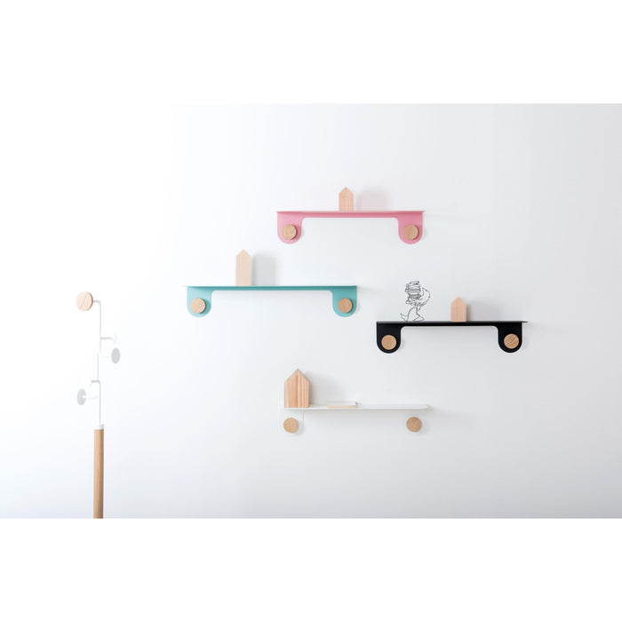 Hook staande kapstok Ø37 groen