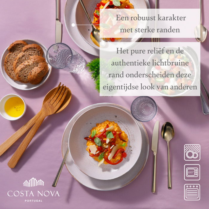 Costa Nova Vermont Bord 27 cm 2 stuks