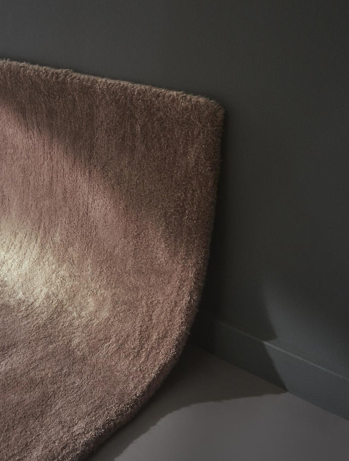 Stilla vloerkleed 160x130 bordeaux