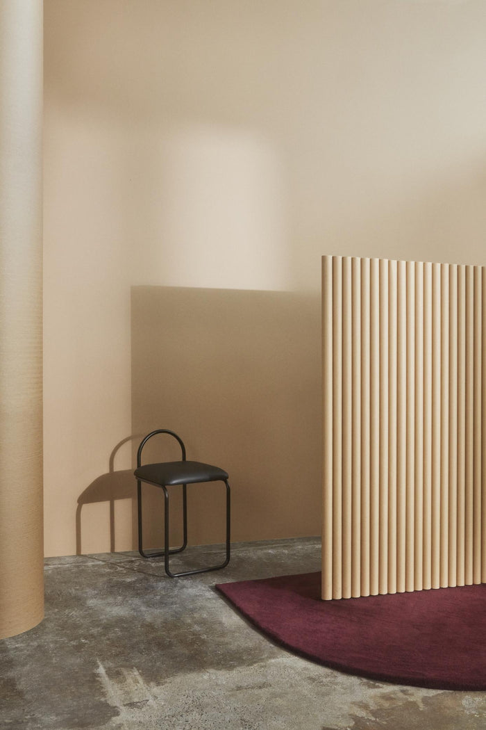 Stilla vloerkleed 160x130 bordeaux