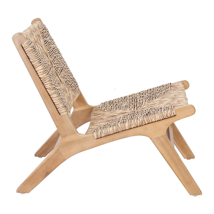 by fonQ Rope Lounge Chair - Acaciahout