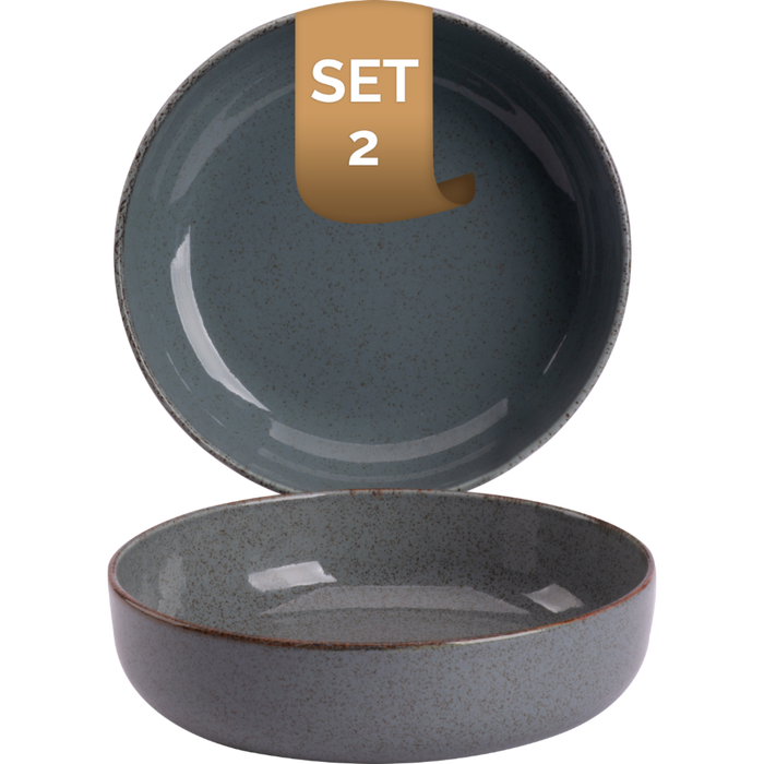 Palmer Schaal Antigo 15 cm 47 cl Blauw Porselein 2 stuks