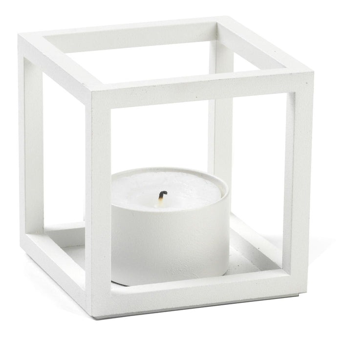 Audo Copenhagen Kubus T theelichthouder wit