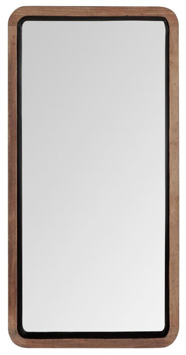 DTP Home Mirror Cosmo rectangular small,70x35x4 cm, recycled teakwood