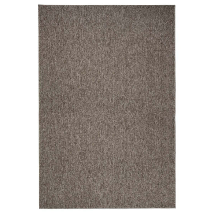 Tapeso Laagpolig vloerkleed Lush - taupe|lichtgrijs - 120x170 cm