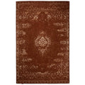 Heritaged Vintage vloerkleed Nomad - roestbruin - 70x140 cm