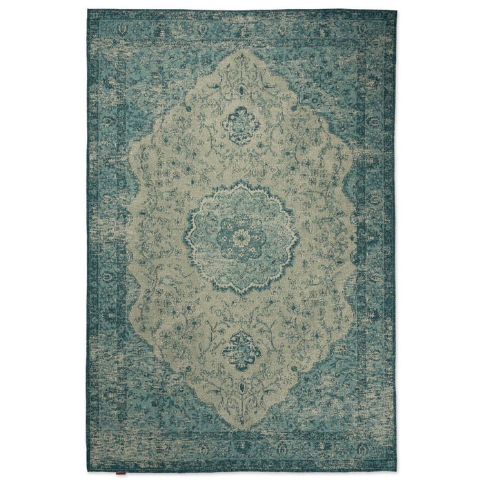 Heritaged Vintage vloerkleed Village - grijs|blauw - 140x200 cm