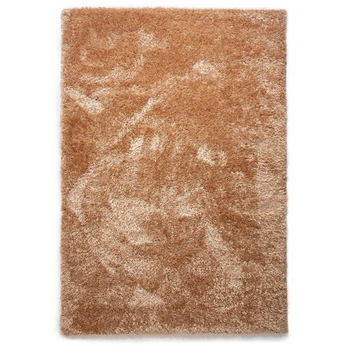 Tapeso Hoogpolig vloerkleed velours Posh - zalmroze - 80x150 cm