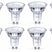 Philips GU10 4.8 Watt LED-lamp 8 Stuks Dimbaar