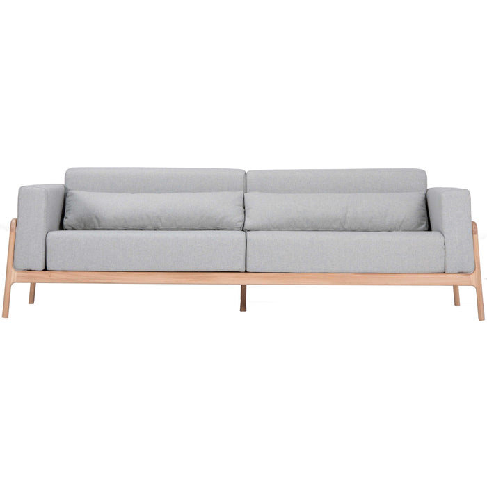 Fawn sofa 3+ whitewash Main Line Flax Newbury