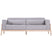 Fawn sofa 3-zits whitewash Main Line Flax Archway