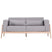 Fawn sofa 2-zits whitewash Main Line Flax Archway