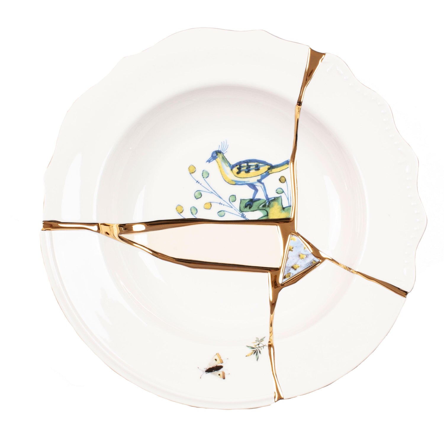 Kintsugi diep bord n1