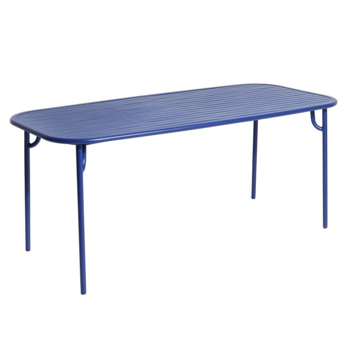 Week-end tuintafel 180x85 blauw