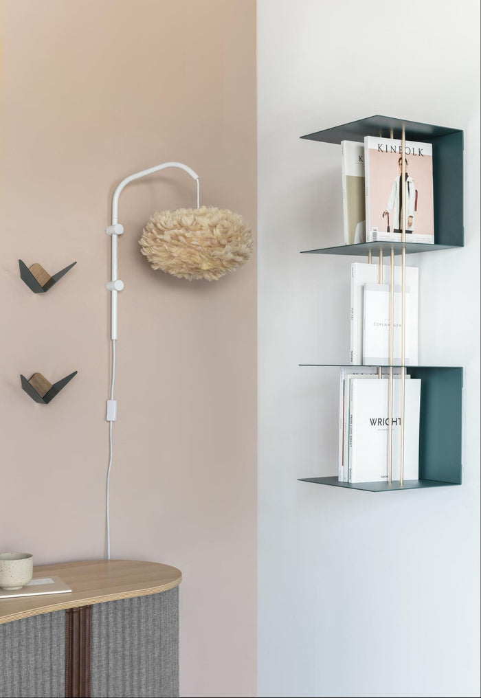 Butterflies haak medium Anthracite Grey