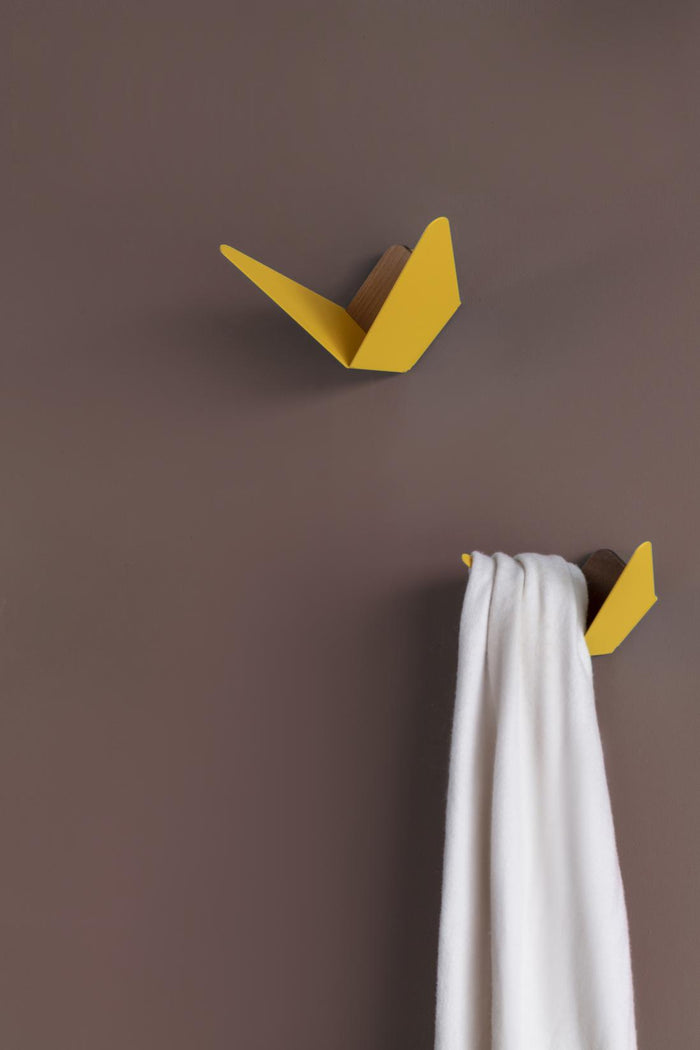 Butterflies haak medium Anthracite Grey