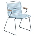 Click Armchair tuinstoel Dusty Light Blue