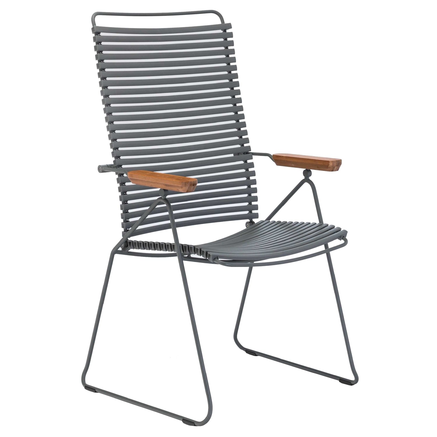 Click Position tuinstoel Dark Grey