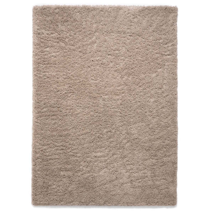Tapeso Hoogpolig vloerkleed - Cozy Shaggy - beige - 160x230 cm