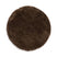 Tapeso Rond hoogpolig vloerkleed - Cozy Shaggy - bruin - 200 cm