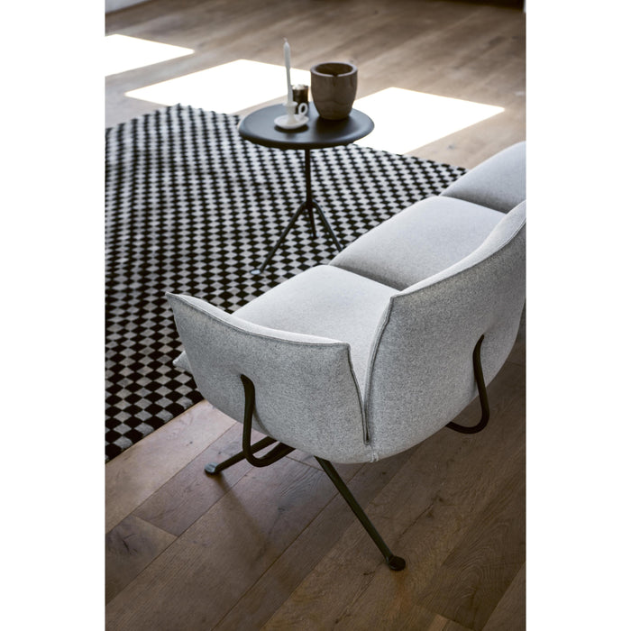 Officina bank 3-zits torri donkergrijs 070