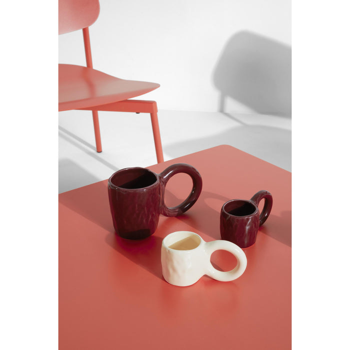 Donut espresso mok set van 2 Lemon