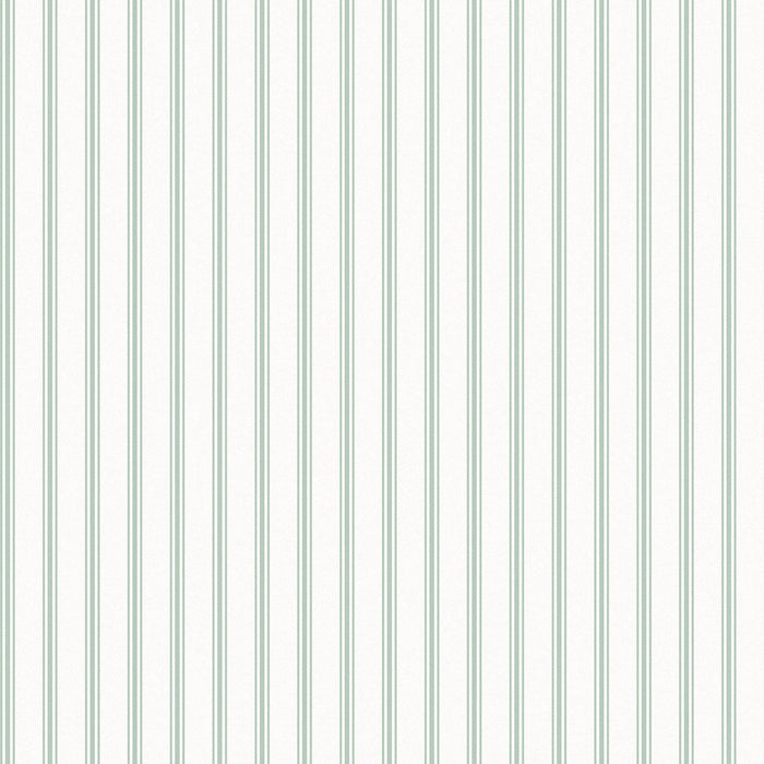 Laura Ashley Farnworth Stripe Behang - Streep - 10mx52cm - Groen