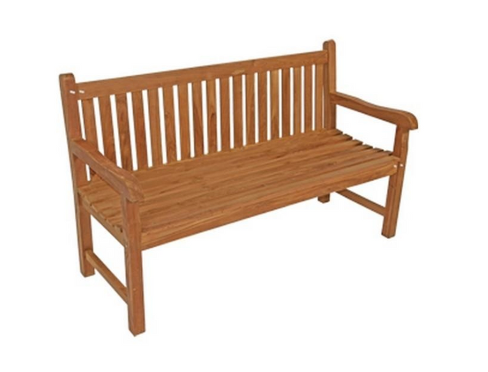 Lesli Living | teakhouten tuinbank | 130cm