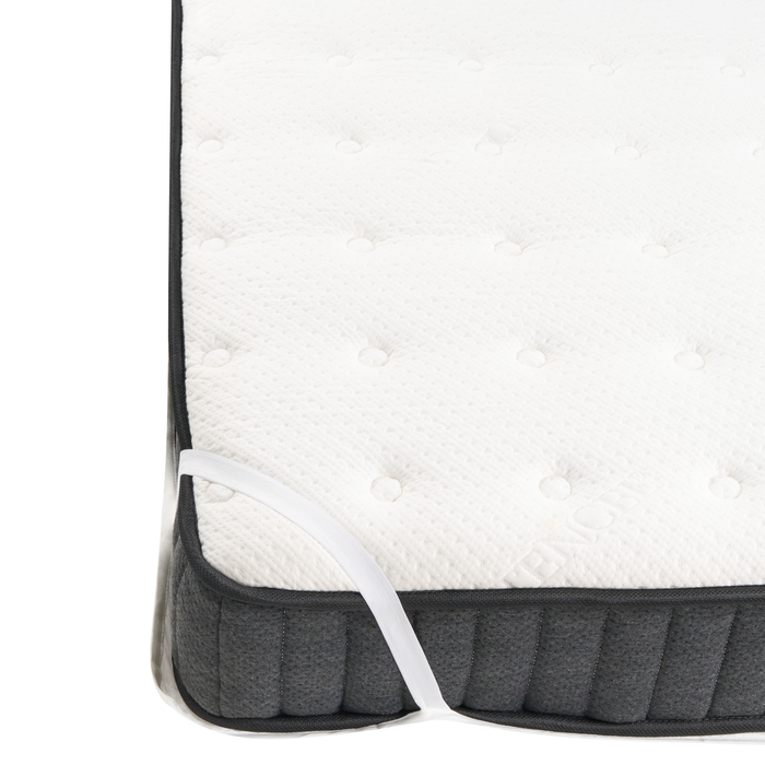 Beliani - RUEN - Matrasbeschermer - Wit - 90 x 200 cm - Microvezel