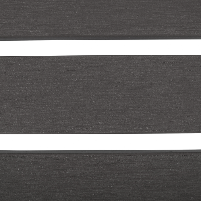 Beliani - ADIRONDACK - Voetenbank - Grijs - Kunsthout