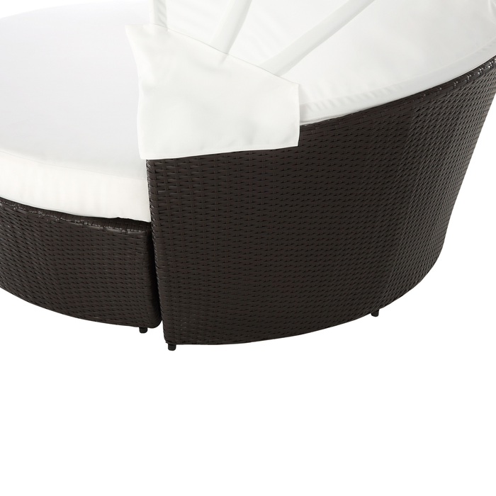 Beliani - SYLT LUX - Zonne-eiland - Bruin - PE rotan