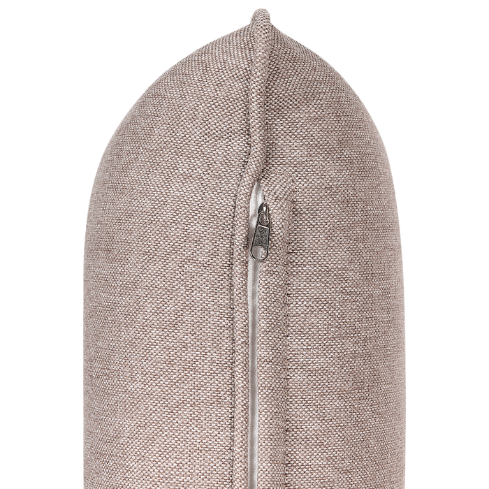 Beliani - LORETELLO - Tuinbank 3-zits - Beige - Polyester