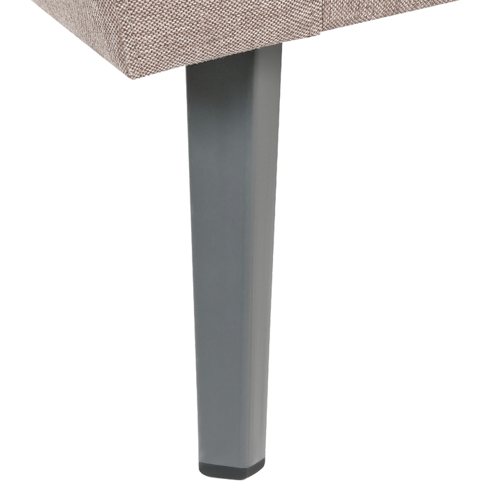 Beliani - LORETELLO - Tuinbank 4- zits - Beige - Polyester