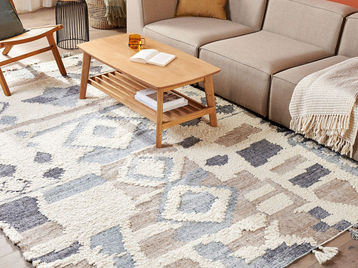 Beliani - MRGAVET - Kelim vloerkleed - Multicolor - 200 x 300 cm - Wol