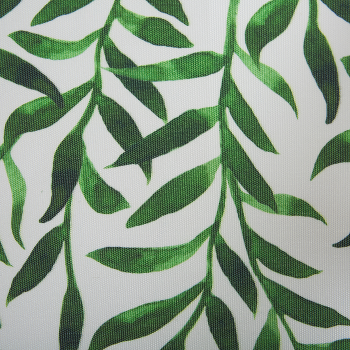 Beliani-ANZIO|AVELLINO-Ligstoel doek set van 2-Groen Patroon-Polyester