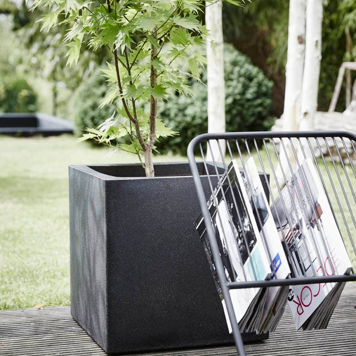 Capi Lux White Pot vierkant wit 20 x 20 x 20 cm