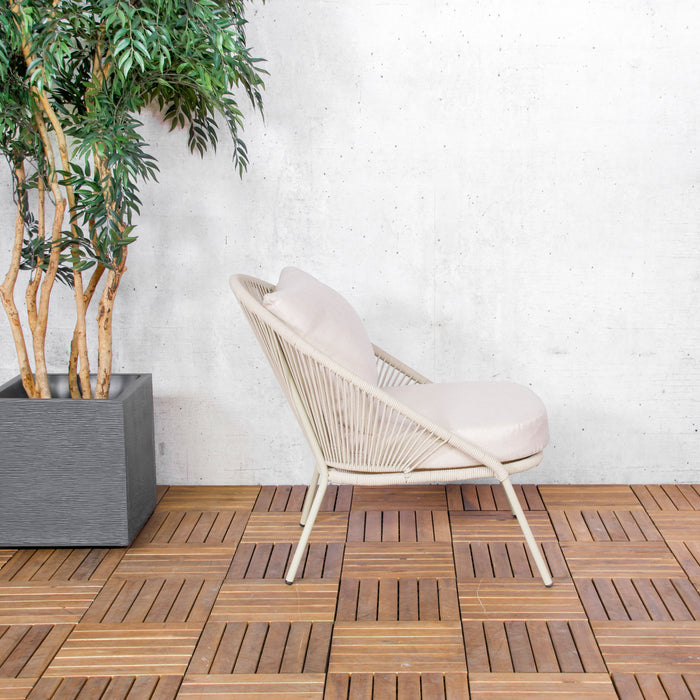 SenS-Line Ibiza Loungestoel - Taupe