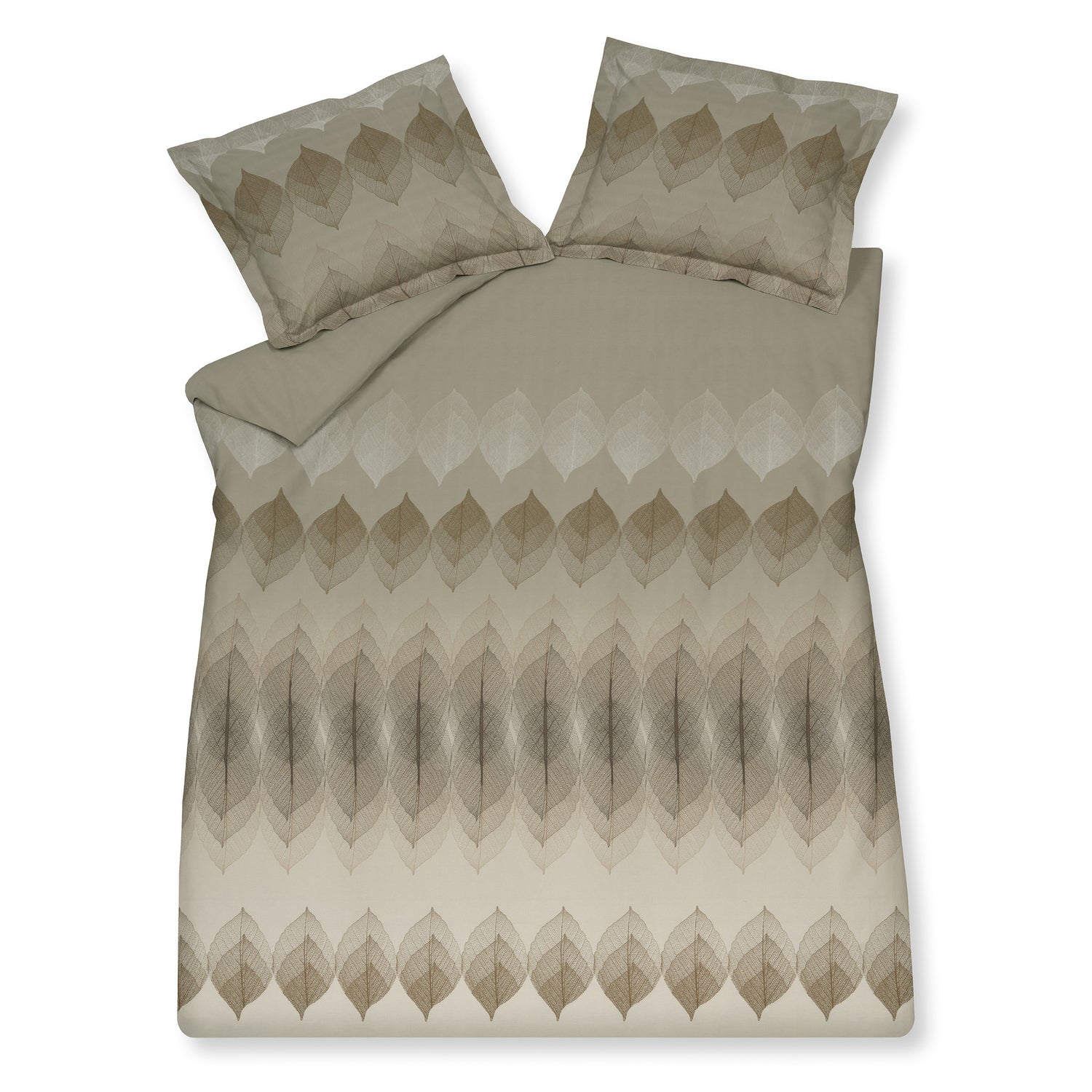 Dekbedovertrek Big Leaf Hazel 240x220 Cm