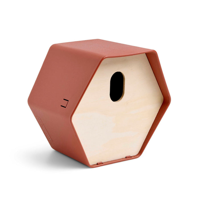 Capi Europe - Vogelhuisje ovaal Hive - 19x23x20 - Bruin