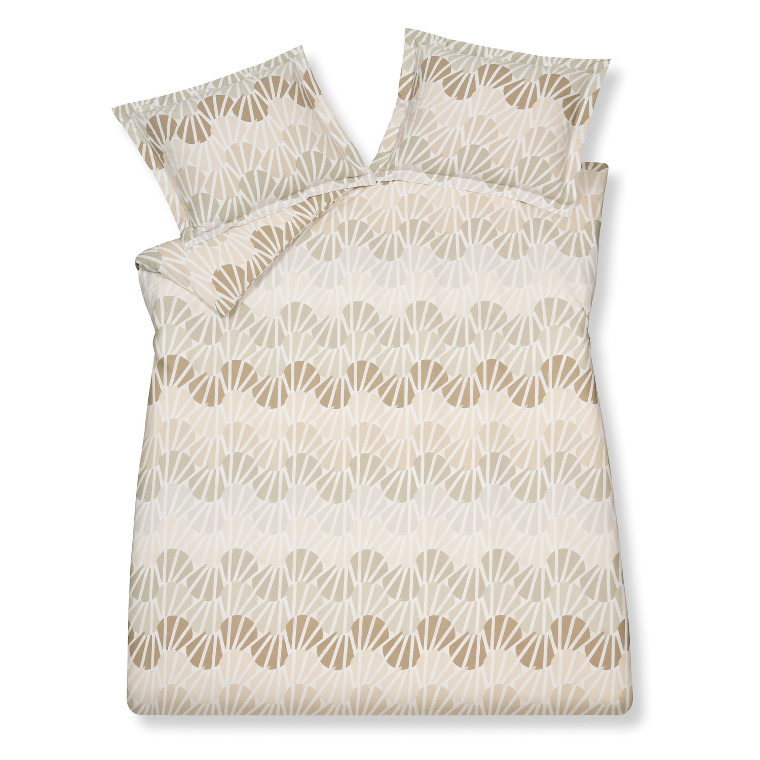 Dekbedovertrek Sandy Beach Latte 240x220 Cm