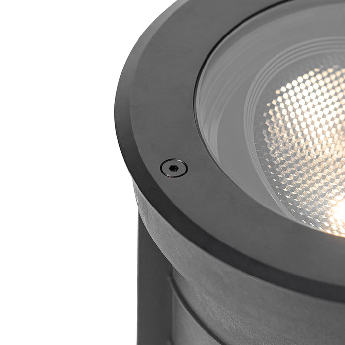 QAZQA Buiten grondspot zwart AR111 verstelbaar IP65 - Delux Honey