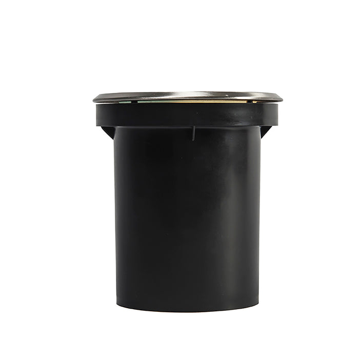 QAZQA Set van 3 buiten grondspots staal verstelbaar IP65 - Delux