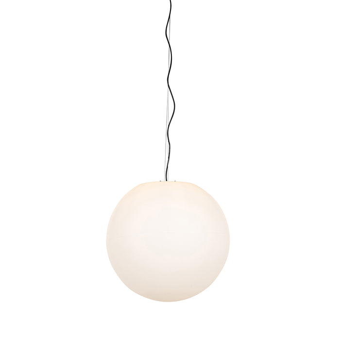 QAZQA Moderne buiten hanglamp wit 56 cm IP65 - Nura